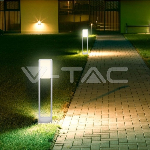 Lámpara de jardín 10W LED SAMSUNG Chip cuerpo blanco IP65 3000K - 10