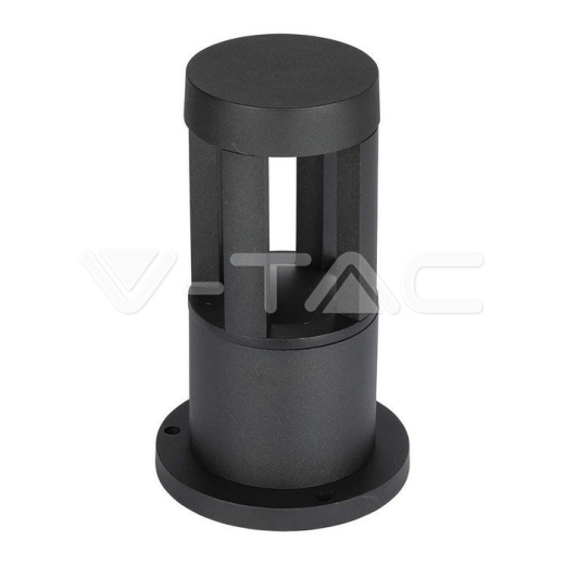 10W LED Bollard Light Black Body 25cm Height CREE Chip 4000K - 2