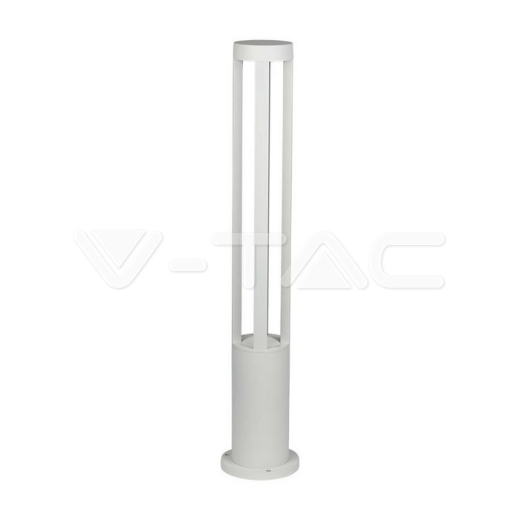 10W LED Bollard Light White Body 80cm Height CREE Chip 4000K - 1