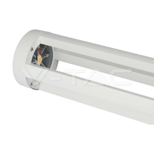 10W LED Bollard Light White Body 80cm Height CREE Chip 4000K - 2