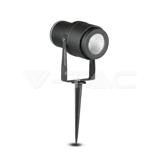 Pincho de jardín de LED 12W cuerpo negro 4000K - 1