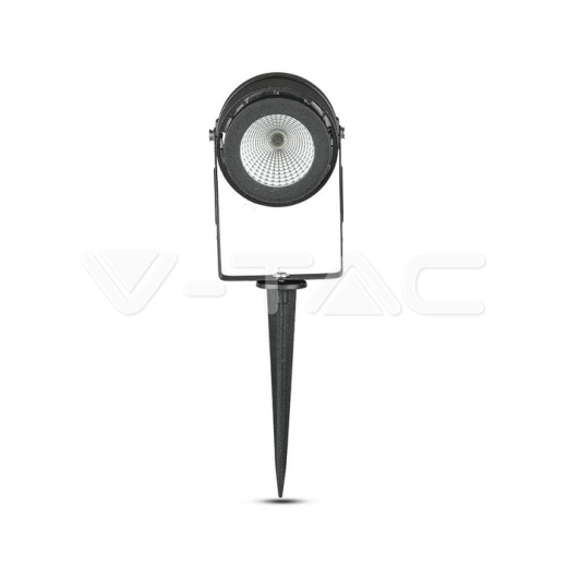 Pincho de jardín de LED 12W cuerpo negro 4000K - 4