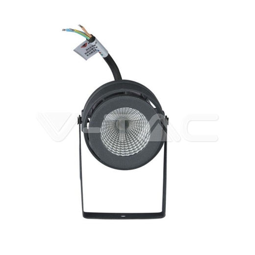 Pincho de jardín de LED 12W cuerpo gris 4000K - 3