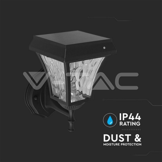 2W LED Solar Wall Lamp 3 in 1 IP44 - 4