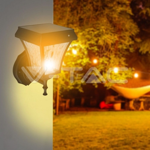 2W LED Solar Wall Lamp 3 in 1 IP44 - 8