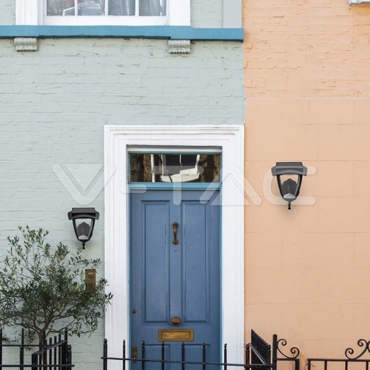 Aplique de pared Solar 2W LED Cuerpo negro 3000K + 6000K IP44 - 11