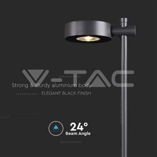 Baliza LED 6W Cuerpo Negro 4000K IP54 - 2