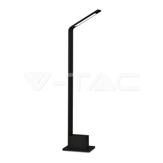 5W LED Outdoor Bollard Lamp Black Body 4000K IP54 - 1