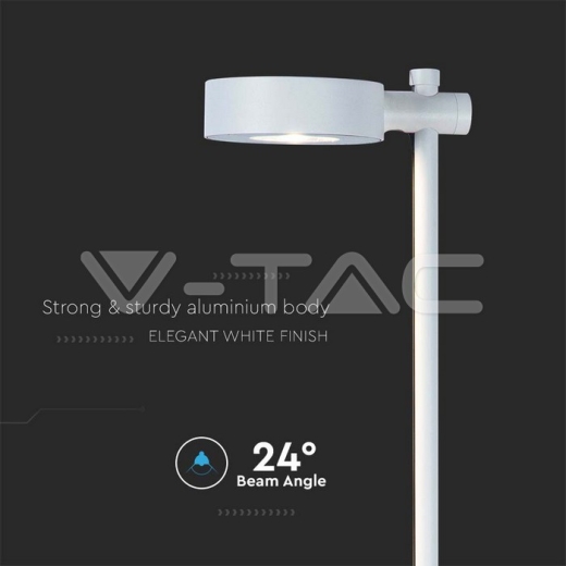 Baliza LED 6W Cuerpo Blanco 4000K IP54 - 2