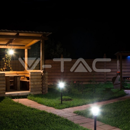 Lámpara de jardín cuerpo gris - 10