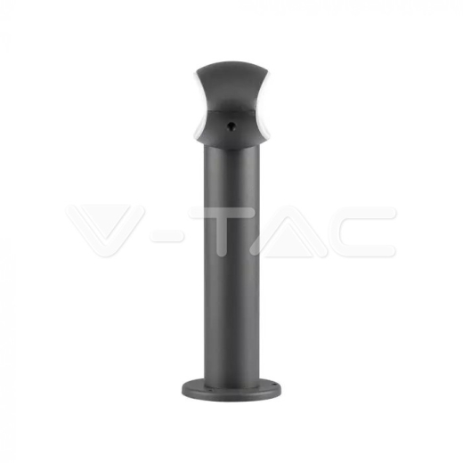 9W LED Bollard Lamp Dark Grey Aluminium 30cm 3000K IP54 - 3