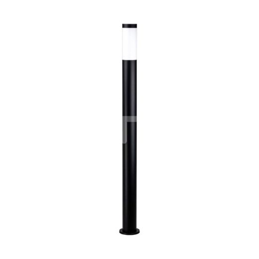 E27 Bollard Lamp 110cm Stainless Steel Body Black IP44 - 1