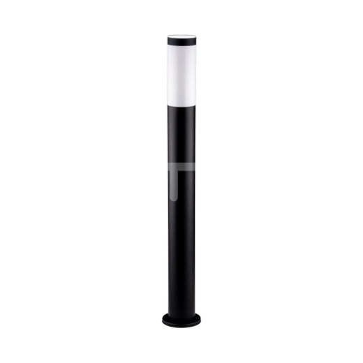 E27 Bollard Lamp 80cm Stainless Steel Body Black IP44 - 1