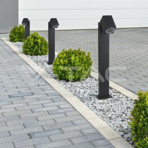 Aplique de suelo GU10 aluminio cabeza ajustable 1 dirección IP44 - 6