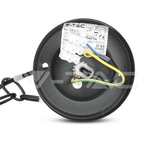 Luz para jardin E27 Negro mate - 3