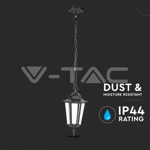 Luz para jardin E27 Negro mate - 6