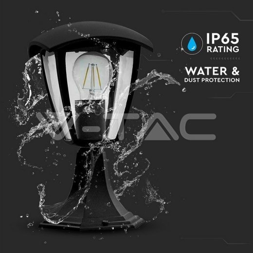 Luz para jardin 300mm IP44 Negro - 3