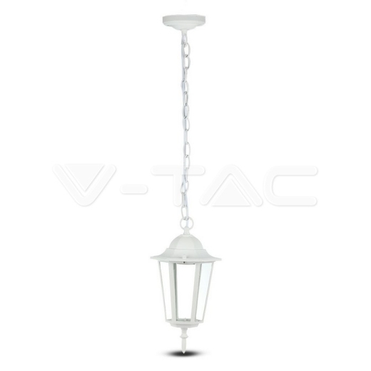 Luz para jardin E27 Blanco mate - 1