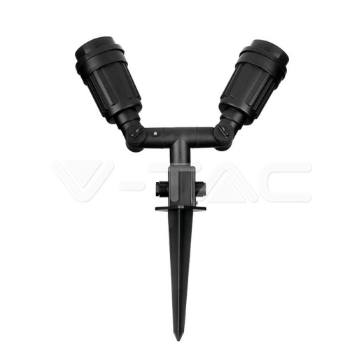 Garden Spike Light Body Double Head IP44 E27 - 1