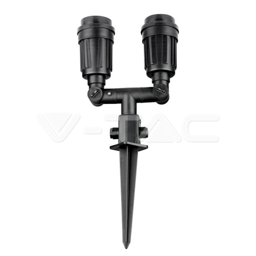 Garden Spike Light Body Double Head IP44 E27 - 3