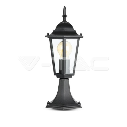 Luz para jardin E27 30cm Negro mate - 2