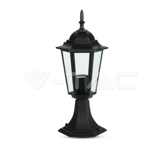 Luz para jardin E27 30cm Negro mate - 3