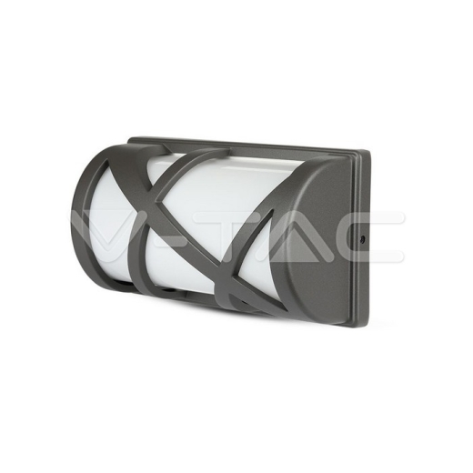 Garden Wall Lamp E27 Dark Grey - 3