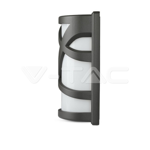 Garden Wall Lamp E27 Dark Grey - 4