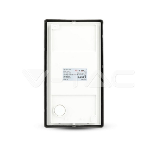 Garden Wall Lamp E27 Dark Grey - 6