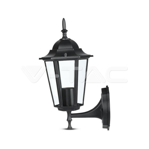 Luz para jardin de pared E27 Negro mate - 4