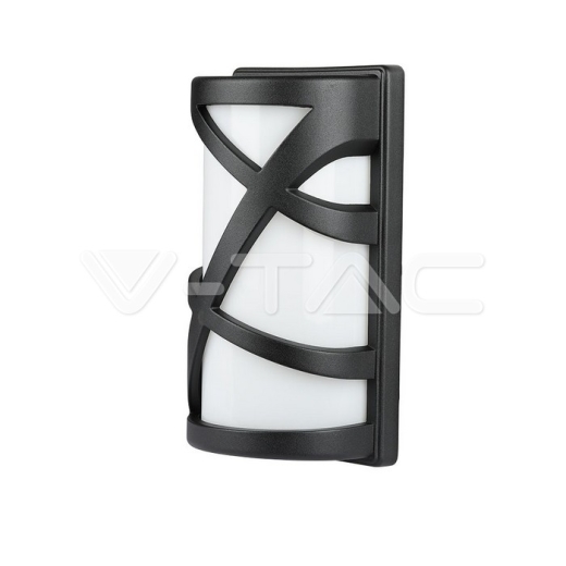 Luz para jardin de pared E27 Negro mate - 1