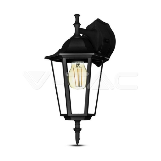 Luz para jardin de pared E27 Negro mate - 2
