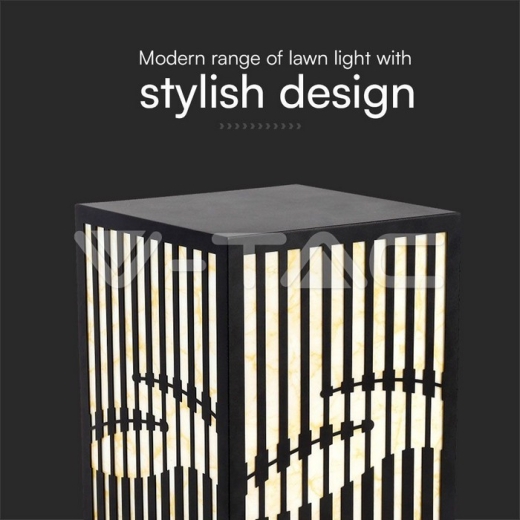 Lámpara LED de Jardín 1 x E27 (230A-230A-360mm) 3000K Cuerpo negro - 4