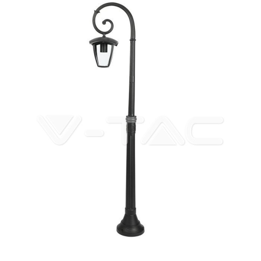 Pole Lamp 1 x E27 1365mm IP44 Black - 6