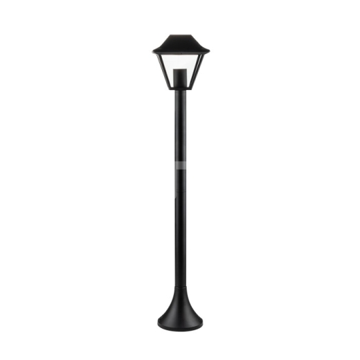 Lámpara de poste para exterior 1 x E27 LED 950mm IP44 color negro - 1