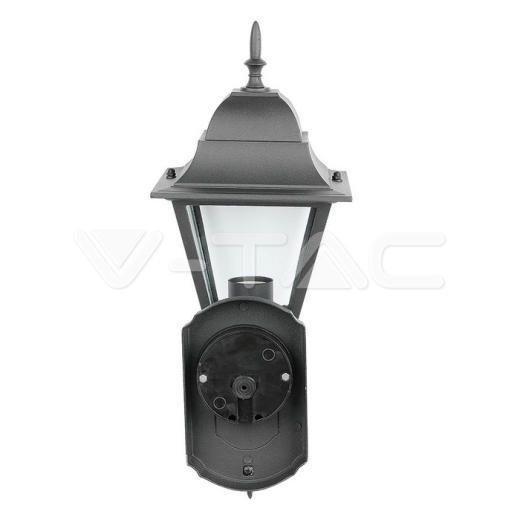 Wall Lamp Large Matt Black Up Е27 - 4
