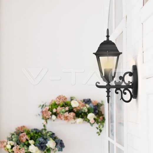 Wall Lamp Small Matt Black Up Е27 - 10