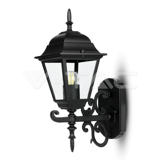 Wall Lamp Small Matt Black Up Е27 - 2
