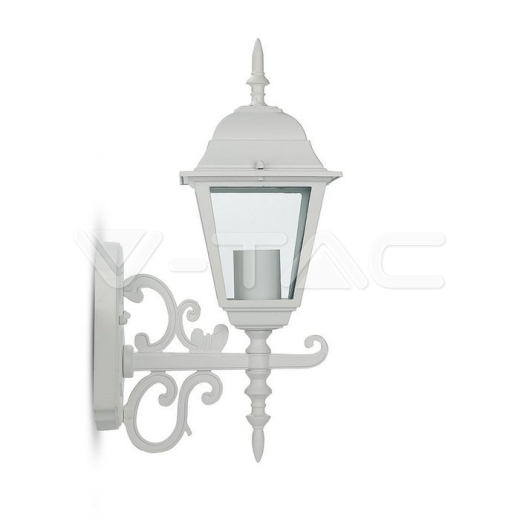 Wall Lamp Small Matt White Up Е27 - 4