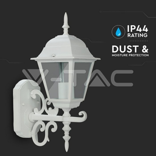 Wall Lamp Small Matt White Up Е27 - 6