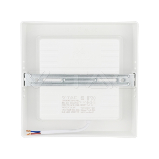 Panel LED Mini 12W SAMSUNG Chip Retroiluminado Cuadrado de Superficie 6500K - 5