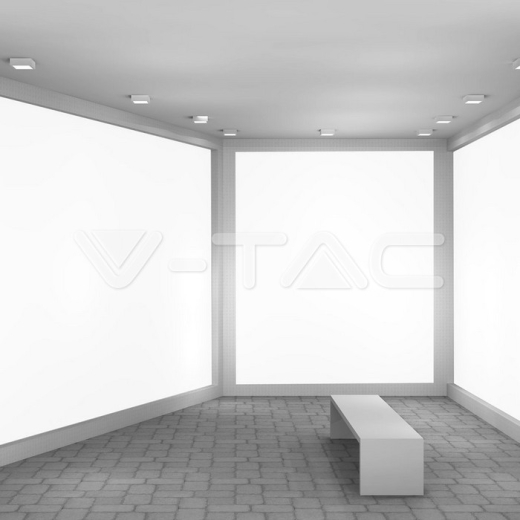 12W LED Panel Surface Premium Square Warm White - 9