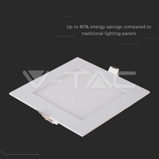 12W LED Premium Panel Downlight Square 4000K - 3