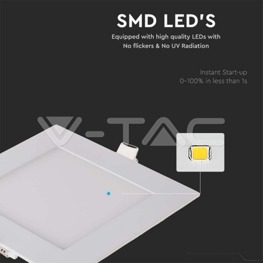 Downlight Panel Premium LED 12W Cuardado 3000K - 2