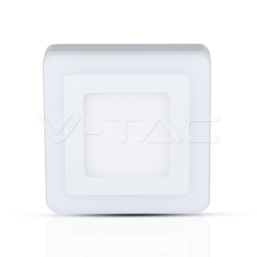 15W LED Panel Surface Twin Square Warm White - 1