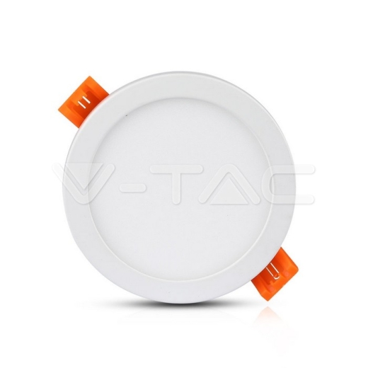 15W LED Panel Trimless Round White - 1