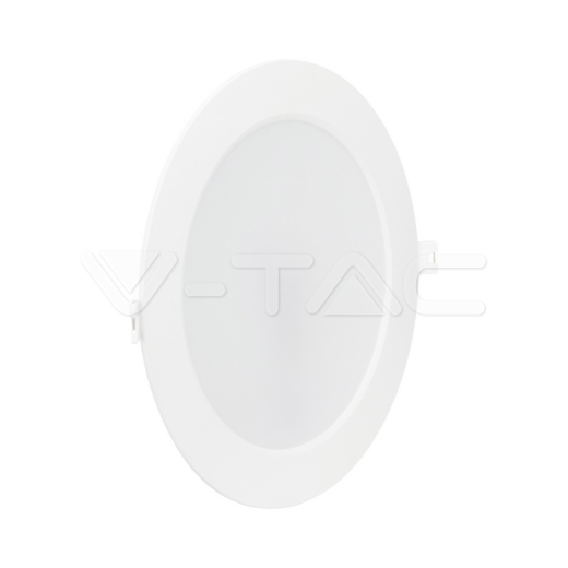 18W LED Mini Panel SAMSUNG Chip Backlit Recessed Round 6500K - 3
