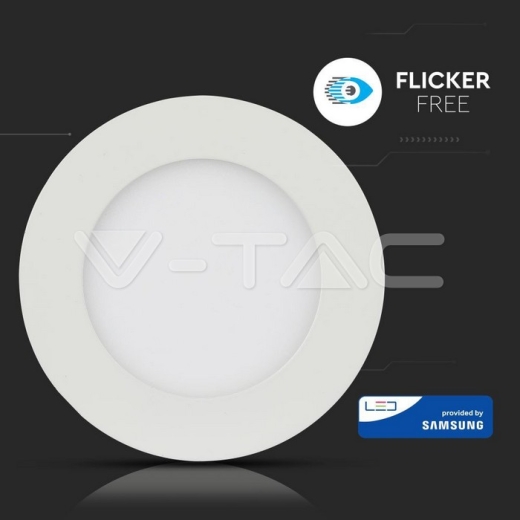 18W LED Panel Premium SAMSUNG Chip Round 4000K - 4