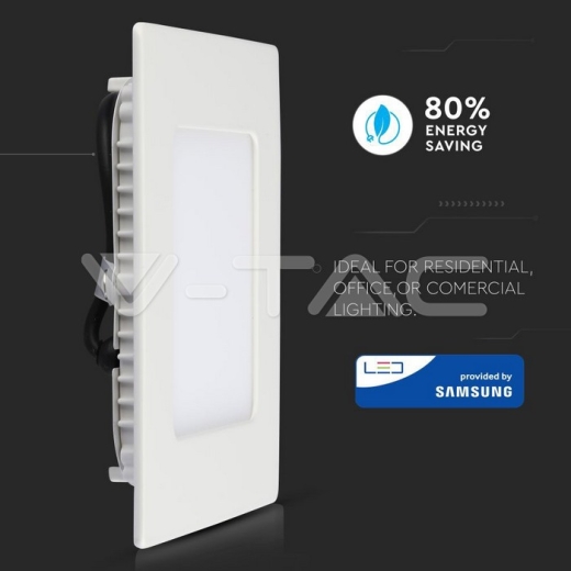 18W LED Panel Premium SAMSUNG Chip Square 4000K - 4