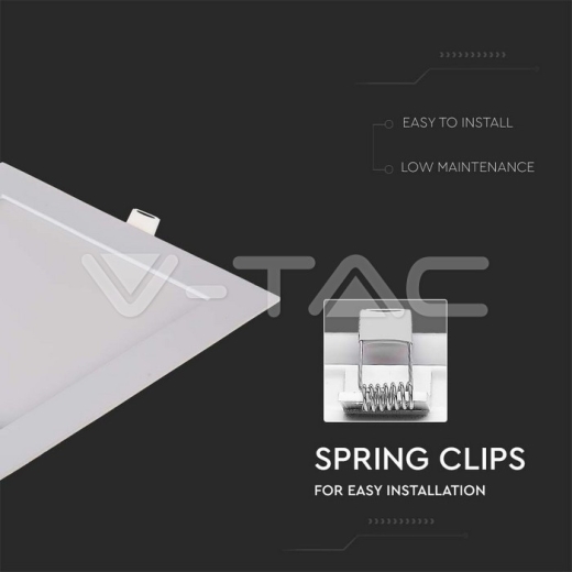 Downlight Panel Premium LED 18W Cuadrado 3000K - 4